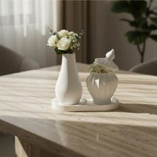 Canseb Elegance 3'lü Elegance Vazo Seti Premium Set