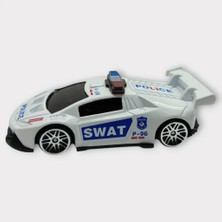 Colezium Metal Mini Polis Arabası  8 cm - Polis - 3 - 1 Adet