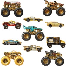 Colezium JDW07 Hot Wheels  Trucks Bigfoot Trophy Şampiyonları Araba ve Kamyon Çokl