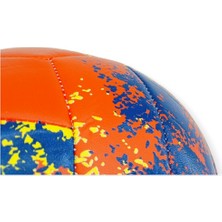 Colezium Voleybol Topu Sprey Desenli Touch Dikişli 280 gr - Kırmızı - 1 Adet