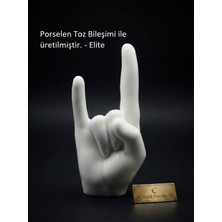 Canseb Elegance 12 cm Rock'n Roll El Heykeli - Hell Yeah \w/ Gothic Rock