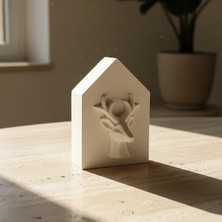 Canseb Elegance 10CM | Geyikli Portre - Premium - Decor - Pinterest - Bohem - Iskandinav Tarzı - Vazo - Dekoratif Vazo - Obje - Biblo - Heykel - Hediyelik - Dekor Obje