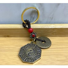 Belirtilmemiş Metal Yin Yang Anahtarlık ALK4457