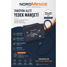 Akıllı Bayi Dijital Tansiyon Aleti Manşeti 22-32 cm Evrensel Yedek Kol Manşeti Tüm Dijital Tansiyon Aletleri Ile Uyumlu Dijital Tansiyon Aleti Manşeti 22-32 cm Evrensel Yedek