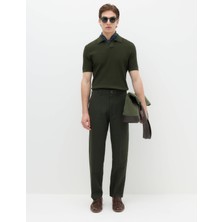 Marks & Spencer Regular Fit Keten Karışımlı Chino