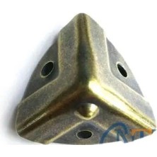 Marsilyan™- Dekoratif, Kutu, Sandık Köşesi - 35X22 Mm, Küçük, Antik, 1 Adet