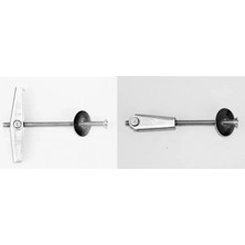 Marsilyan™- Metal Alçıpan Paraşüt Dübel Soketli - 1 Adet