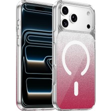 Onegif Apple iPhone 17 Pro Max Sora Simli Magsafe Kapak - Kırmızı