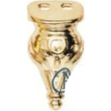 Marsilyan™- Minare Ahşap, Sunta Sandık Ayağı, Kutu Ayak 3 cm - Sarı