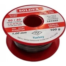 Marsilyan™- 60/40 Lehim Teli 100 gr 1,00 mm (Sn:60 / Pb:40)