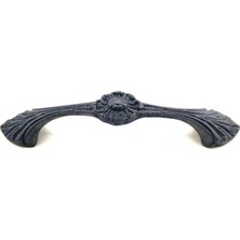 Marsilyan™- Antika Tarz Dekoratif Pirinç Göz Mobilya Kulbu - 21X127 Mm, Oksit