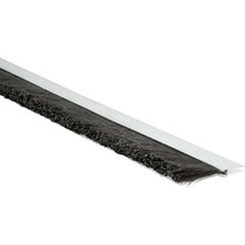 Kapı Altı Fırça Alüminyum 100 cm H Tipi 3cm Kıl Boyu