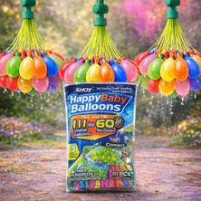 My Best Store 111'LI Su Balonu Seti - Kendinden Bağlamalı - Hızlı Dolum Aparatlı
