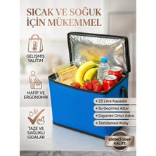 Mavi Ankaflex Araç İçi Soğutucu Çanta 10 lt Hacimle Piknik ve Kamp İçin Uygun