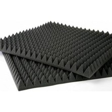 40MM Yanmaz Akustik Yalıtım Piramit Sünger 50DNS 100CM x 100CM (1 M2)
