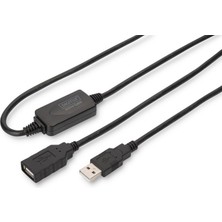 Digitus USB 2.0 Uzatma Kablosu (15M)