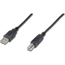 Digitus Yazıcı Kablosu Siyah USB 2.0 (3m)