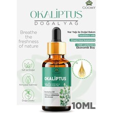 Goomy Okaliptus Yağı %100 Doğal Bitkisel Uçucu Yağ Eucalyptus Oil 10ML
