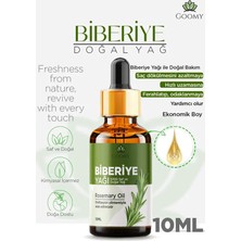 Gommy Biberiye Yağı %100 Doğal Bitkisel Uçucu Yağ Rosemary Oil 10ML