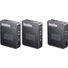 Godox MoveLink II M2 Kablosuz İkili Mikrofon
