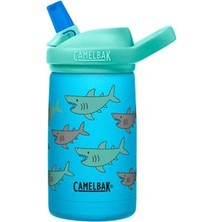 CamelBak Pipetli Çelik Termos Suluk - Eddy+ 350 ml - School of Sharks