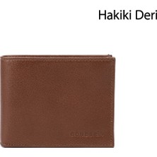 Gönderi(r) Erkek Taba  Hakiki Deri Yatay Cüzdan