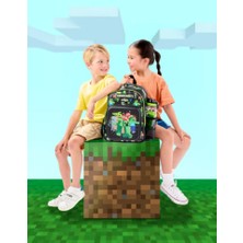 Smiggle Minecraft Junior Karakter Sırt Çantası