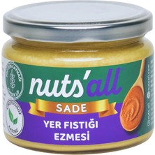 Nuts'all Sade Fıstık Ezmesi - 280 g