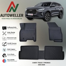 AutoWeller Chery Tiggo 7 Pro Max 2023-2025 Sonrası Havuzlu Paspas