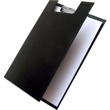 Kraf Piano A4 Pvc Kapaklı Sekreterlik Siyah
