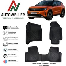 AutoWeller Opel Frontera Mhev 2025 Sonrası Havuzlu Oto Paspas