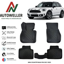 AutoWeller Mini Countryman F60 2017-2023 Havuzlu Oto Paspas