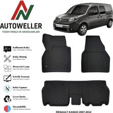 AutoWeller Renault Kangoo 2007-2014 Havuzlu Oto Paspas | Combi