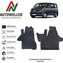 AutoWeller Volkswagen Transporter T6 2015-2019 Havuzlu Oto Paspas