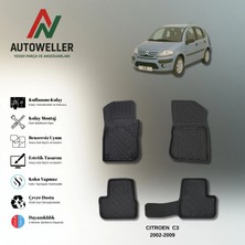 AutoWeller Citröen C3 2002-2009 Havuzlu Paspas