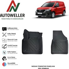 AutoWeller Nissan Townstar Panelvan 2021 Sonrası Havuzlu Oto Paspas