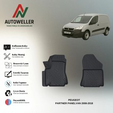 AutoWeller Peugeot Partner 2008-2018 Havuzlu Paspas | Panelvan