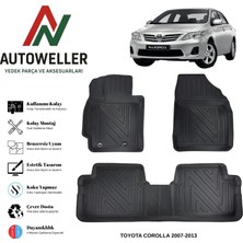AutoWeller Toyota Corolla 2007-2013 Havuzlu Oto Paspas