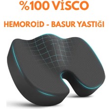 Medcat Hemoroidd Basurr Kuyruk Sokumu Oturma Simidi Minderi Yastığı Visco Ortopedik Yastık