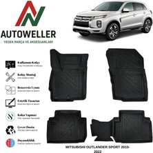 AutoWeller Mitsubishi Outlander Sport 2010-2022 Havuzlu Oto Paspas