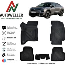 AutoWeller Citroen C4X 2023 Sonrası Havuzlu Oto Paspas | 1.2 Hybrid