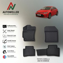 AutoWeller Toyota Corolla 2018 Sonrası Havuzlu Paspas