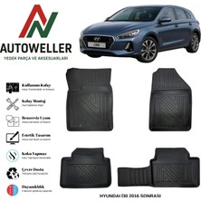 AutoWeller Hyundai I30 2016 Sonrası Havuzlu Oto Paspas