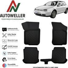 AutoWeller Volkswagen Golf 4 1997-2005 Havuzlu Oto Paspas