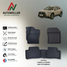 AutoWeller Toyota Corolla Cross 2022 Sonrası Havuzlu Paspas