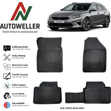 AutoWeller Kia Ceed 2018-2022 Havuzlu Oto Paspas