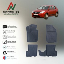 AutoWeller Dacia Sandero 2007-2020 Havuzlu Paspas