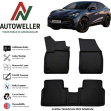 AutoWeller Cupra Tavascan 2023 Sonrası Havuzlu Oto Paspas