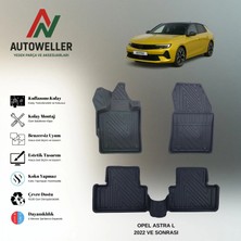 AutoWeller Opel Astra L 2022 Sonrası Havuzlu Paspas