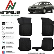 AutoWeller Skoda Octavia 1996-2004 Havuzlu Oto Paspas